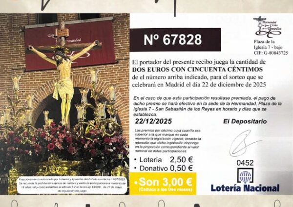 Lotería de Navidad 2025